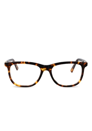 Miu Miu Eyewear tortoiseshell round-frame glasses - Brown