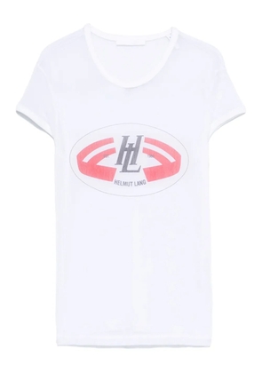 Helmut Lang logo-print T-shirt - White