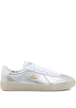 Lacoste metallic leather sneakers - Grey