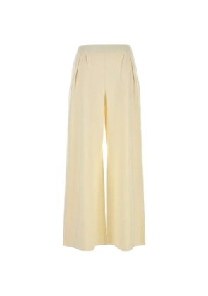 Max Mara wide-leg wool trousers - Neutrals
