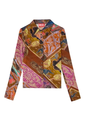 Diesel C-Amelia shirt - Brown