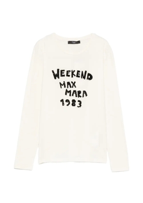 Weekend Max Mara Renoir long-sleeve T-shirt - Neutrals