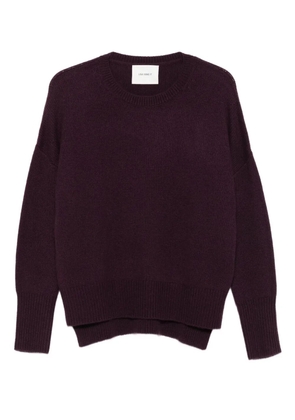 Lisa Yang round-neck cashmere sweater - Purple