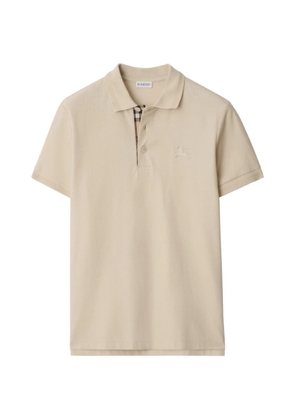 Burberry cotton polo shirt - Neutrals
