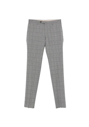 Incotex check trousers - Grey