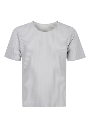 Homme Plissé Issey Miyake pleated polo shirt - White