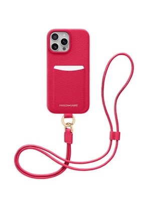 MAISON de SABRÉ Sling iPhone 16 Pro case - Pink