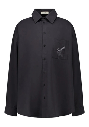 GmbH Pocket Button-Up shirt - Black