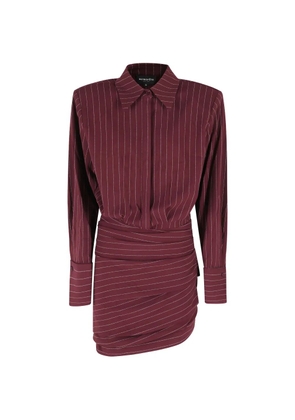 Retrofete Narine striped mini dress - Red