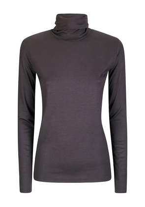 HIRA turtleneck long-sleeve T-shirt - Black