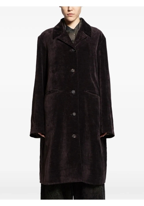 Ziggy Chen buttoned coat - Black