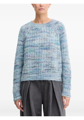 BOSS textured sweater - Blue