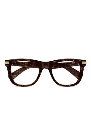Cartier Eyewear square-frame tortoiseshell glasses - Brown