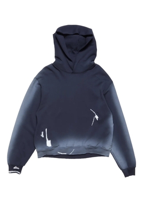 Acne Studios graphic-print hoodie - Blue
