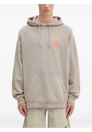 Gramicci graphic-print hoodie - Neutrals