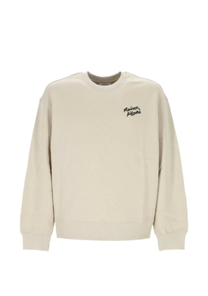 Maison Kitsuné logo-detail sweatshirt - Neutrals