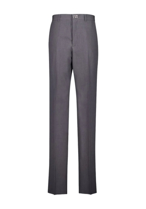 Givenchy logo-detail pleated trousers - Grey