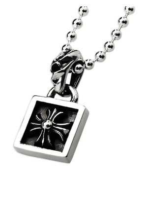 Chrome Hearts Framed CH Plus ball-chain necklace - Silver