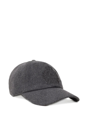 Sporty & Rich NY crest wool cap - Grey