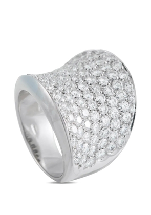 LB Exclusive diamond white gold ring - Silver