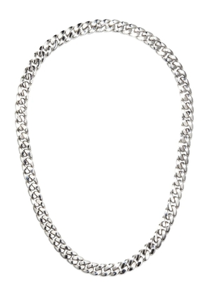 SHAY 18K white gold flat link-chain necklace - Metallic