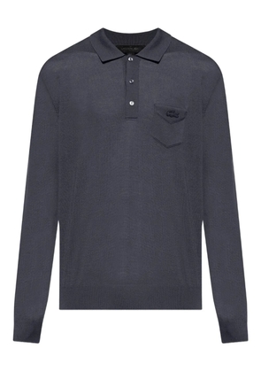 Lacoste embroidered-logo polo shirt - Blue