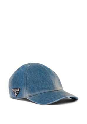 Prada denim baseball cap - Blue