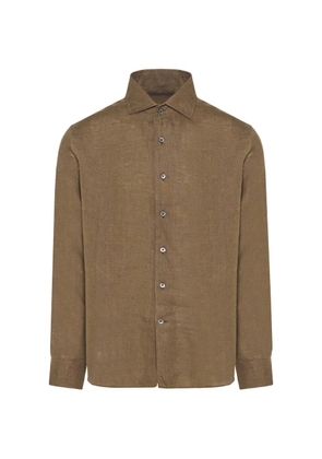 Corneliani buttoned shirt - Brown