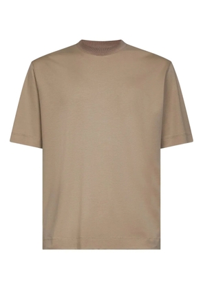 Zegna crew-neck T-shirt - Neutrals
