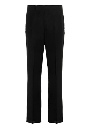 SAPIO straight-leg trousers - Black