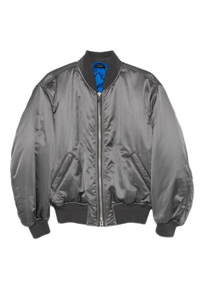 TOM FORD zip-up bomber jacket - Grey