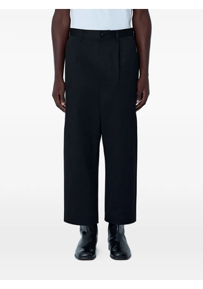 Junya Watanabe MAN pleated wide-leg trousers - Black