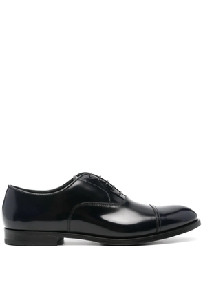 Doucal's leather oxford shoes - Black