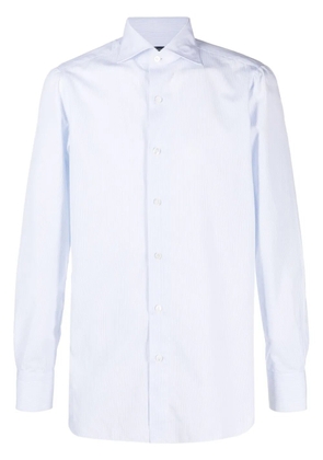 Finamore 1925 Napoli spread-collar cotton shirt - White