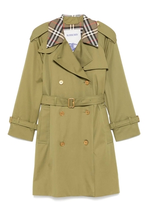 Burberry Castleford double-breasted trench coat - Green