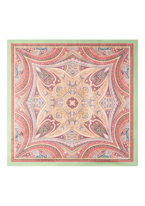 ETRO paisley-print scarf - Red