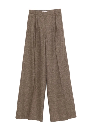Max Mara pleat-detail trousers - Brown