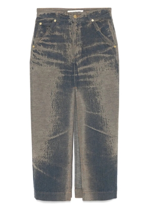 DARKPARK Erika maxi skirt - Blue