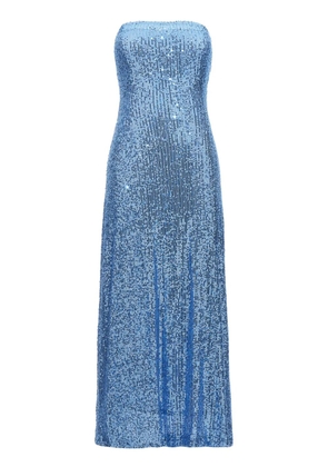 LE TWINS Gina midi dress - Blue