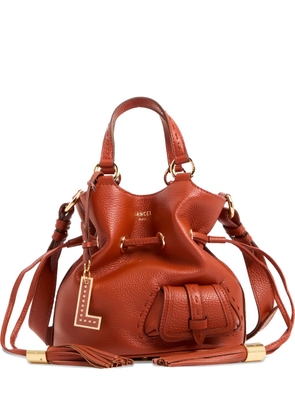 Lancel Premier Flirt tassel drawstring bucket bag - Brown