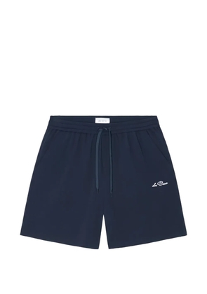 Les Deux Stan Seersucker drawstring swim shorts - Blue