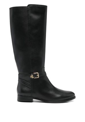 Lauren Ralph Lauren Brooke II buckle tall boots - Black