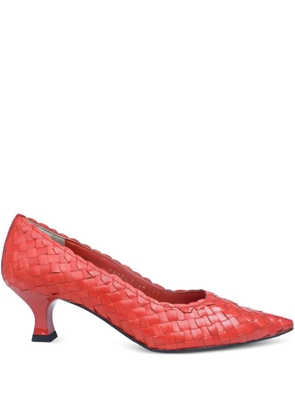 La-Rose Carol woven pumps - Red