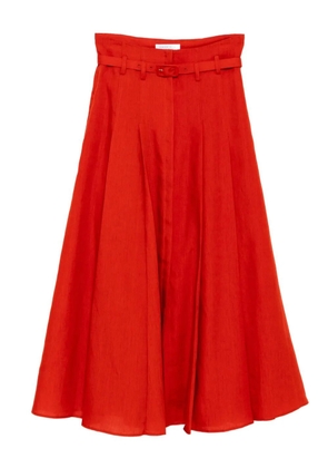 Gabriela Hearst Dugald skirt - Red