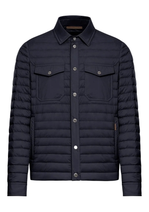 Moorer quilted padded jacket - Blue