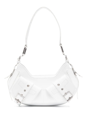 BIASIA Y2K leather shoulder bag - White