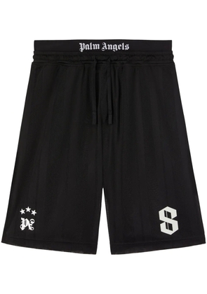 Palm Angels mesh palm shorts - Black