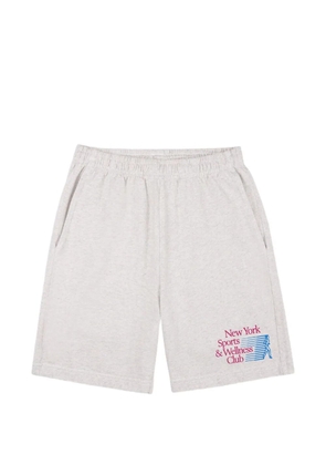 Sporty & Rich NY Motion shorts - Grey
