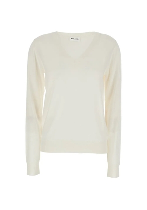 P.A.R.O.S.H. V-neck top - Neutrals