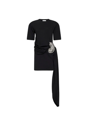 Giuseppe Di Morabito short-sleeve mini dress - Black